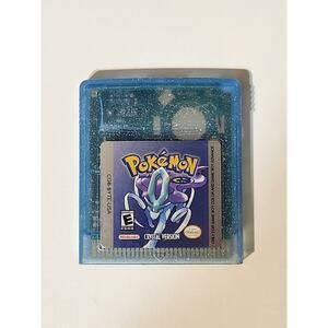 Nintendo Gameboy Advance Pokemon Crystal US Version Video Game Tested EUC